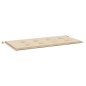 Gartenbank-Auflage Beige 100x50x3 cm Oxford-Gewebe Gartenbank-Auflage Beige 100x50x3 cm Oxford-Gewebe