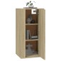 vidaXL TV-Wandschrank Sonoma-Eiche 40x34,5x80 cm vidaXL TV-Wandschrank Sonoma-Eiche 40x34,5x80 cm