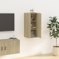 vidaXL TV-Wandschrank Sonoma-Eiche 40x34,5x80 cm vidaXL TV-Wandschrank Sonoma-Eiche 40x34,5x80 cm