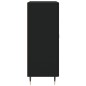 vidaXL Sideboard Schwarz 69,5x34x90 cm Holzwerkstoff vidaXL Sideboard Schwarz 69,5x34x90 cm Holzwerkstoff