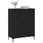 vidaXL Sideboard Schwarz 69,5x34x90 cm Holzwerkstoff vidaXL Sideboard Schwarz 69,5x34x90 cm Holzwerkstoff