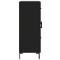 vidaXL Sideboard Schwarz 69,5x34x90 cm Holzwerkstoff vidaXL Sideboard Schwarz 69,5x34x90 cm Holzwerkstoff