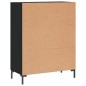 vidaXL Sideboard Schwarz 69,5x34x90 cm Holzwerkstoff vidaXL Sideboard Schwarz 69,5x34x90 cm Holzwerkstoff