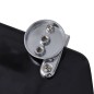 vidaXL Toilettensitz MDF Deckel Schlichtes Design Schwarz vidaXL Toilettensitz MDF Deckel Schlichtes Design Schwarz