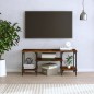 vidaXL TV-Schrank Räuchereiche 102x35x45,5 cm Holzwerkstoff vidaXL TV-Schrank Räuchereiche 102x35x45,5 cm Holzwerkstoff