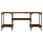 vidaXL TV-Schrank Räuchereiche 102x35x45,5 cm Holzwerkstoff vidaXL TV-Schrank Räuchereiche 102x35x45,5 cm Holzwerkstoff