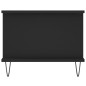 vidaXL Couchtisch Schwarz 90x50x40 cm Holzwerkstoff vidaXL Couchtisch Schwarz 90x50x40 cm Holzwerkstoff