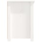 vidaXL TV-Schrank Weiß 114x35x52 cm Massivholz Kiefer vidaXL TV-Schrank Weiß 114x35x52 cm Massivholz Kiefer