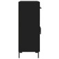 vidaXL Sideboard Schwarz 69,5x34x90 cm Holzwerkstoff vidaXL Sideboard Schwarz 69,5x34x90 cm Holzwerkstoff