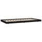 vidaXL Massivholzbett Schwarz 90x200 cm Kiefer vidaXL Massivholzbett Schwarz 90x200 cm Kiefer