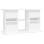 vidaXL Aquariumständer Weiß 101x41x58 cm Holzwerkstoff vidaXL Aquariumständer Weiß 101x41x58 cm Holzwerkstoff