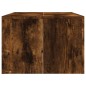 vidaXL Couchtisch Räuchereiche 102x50x36 cm Holzwerkstoff