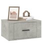 vidaXL Wand-Nachttische 2 Stk. Betongrau 50x36x25 cm vidaXL Wand-Nachttische 2 Stk. Betongrau 50x36x25 cm