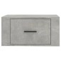 vidaXL Wand-Nachttische 2 Stk. Betongrau 50x36x25 cm vidaXL Wand-Nachttische 2 Stk. Betongrau 50x36x25 cm