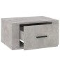 vidaXL Wand-Nachttische 2 Stk. Betongrau 50x36x25 cm vidaXL Wand-Nachttische 2 Stk. Betongrau 50x36x25 cm