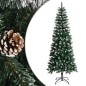 vidaXL Künstlicher Weihnachtsbaum mit Ständer Grün 210 cm PVC vidaXL Künstlicher Weihnachtsbaum mit Ständer Grün 210 cm PVC