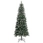 vidaXL Künstlicher Weihnachtsbaum mit Ständer Grün 210 cm PVC vidaXL Künstlicher Weihnachtsbaum mit Ständer Grün 210 cm PVC