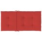 Gartenstuhlauflagen für Niedriglehner 2 Stk. Rot 100x50x3 cm Gartenstuhlauflagen für Niedriglehner 2 Stk. Rot 100x50x3 cm