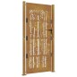 vidaXL Gartentor 105x180 cm Cortenstahl Bambus-Design vidaXL Gartentor 105x180 cm Cortenstahl Bambus-Design