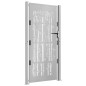 vidaXL Gartentor 105x180 cm Cortenstahl Bambus-Design vidaXL Gartentor 105x180 cm Cortenstahl Bambus-Design