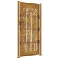 vidaXL Gartentor 105x180 cm Cortenstahl Bambus-Design vidaXL Gartentor 105x180 cm Cortenstahl Bambus-Design