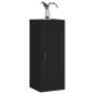 vidaXL Wandschrank Schwarz 34,5x34x90 cm Holzwerkstoff vidaXL Wandschrank Schwarz 34,5x34x90 cm Holzwerkstoff