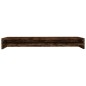 vidaXL Monitorständer Räuchereiche 100x24x13 cm Holzwerkstoff vidaXL Monitorständer Räuchereiche 100x24x13 cm Holzwerkstoff