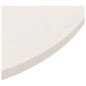 vidaXL Tischplatte Weiß Ø90x2,5 cm Massivholz Kiefer vidaXL Tischplatte Weiß Ø90x2,5 cm Massivholz Kiefer