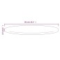 vidaXL Tischplatte Weiß Ø90x2,5 cm Massivholz Kiefer vidaXL Tischplatte Weiß Ø90x2,5 cm Massivholz Kiefer