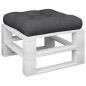 Palettenkissen Schwarz 60x61x10 cm Stoff Palettenkissen Schwarz 60x61x10 cm Stoff