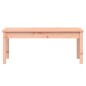 vidaXL Gartenbank 109x44x45 cm Massivholz Douglasie vidaXL Gartenbank 109x44x45 cm Massivholz Douglasie