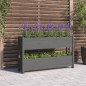 vidaXL Pflanzkübel Grau 112x25x66 cm Massivholz Kiefer vidaXL Pflanzkübel Grau 112x25x66 cm Massivholz Kiefer