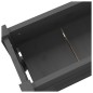 vidaXL Pflanzkübel Grau 112x25x66 cm Massivholz Kiefer vidaXL Pflanzkübel Grau 112x25x66 cm Massivholz Kiefer