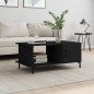 vidaXL Couchtisch Schwarz 90x50x40 cm Holzwerkstoff vidaXL Couchtisch Schwarz 90x50x40 cm Holzwerkstoff