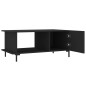 vidaXL Couchtisch Schwarz 90x50x40 cm Holzwerkstoff vidaXL Couchtisch Schwarz 90x50x40 cm Holzwerkstoff