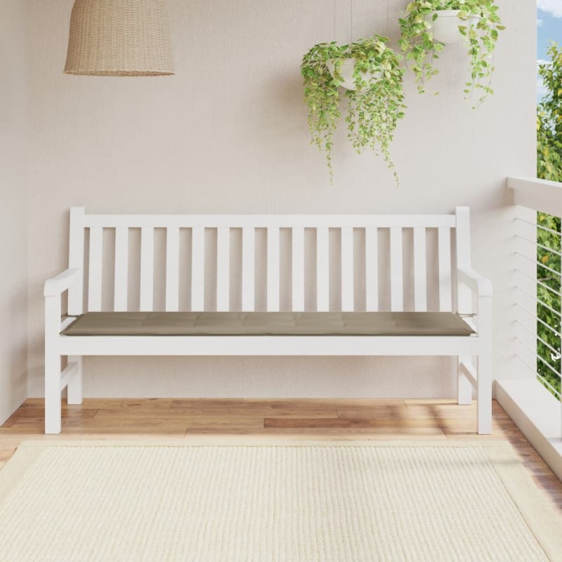 vidaXL Gartenbank-Auflage Taupe 180x50x3 cm Oxford-Gewebe vidaXL Gartenbank-Auflage Taupe 180x50x3 cm Oxford-Gewebe
