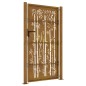 vidaXL Gartentor 105x180 cm Cortenstahl Bambus-Design vidaXL Gartentor 105x180 cm Cortenstahl Bambus-Design
