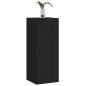 vidaXL Wandschrank Schwarz 34,5x34x90 cm Holzwerkstoff vidaXL Wandschrank Schwarz 34,5x34x90 cm Holzwerkstoff