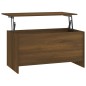 vidaXL Couchtisch Braun Eichen-Optik 102x55,5x52,5 cm Holzwerkstoff vidaXL Couchtisch Braun Eichen-Optik 102x55,5x52,5 cm Holzwerkstoff