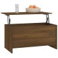 vidaXL Couchtisch Braun Eichen-Optik 102x55,5x52,5 cm Holzwerkstoff vidaXL Couchtisch Braun Eichen-Optik 102x55,5x52,5 cm Holzwerkstoff