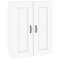 vidaXL Hängeschrank Weiß 69,5x32,5x90 cm