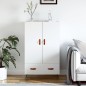 vidaXL Highboard Weiß 69,5x31x115 cm Holzwerkstoff vidaXL Highboard Weiß 69,5x31x115 cm Holzwerkstoff