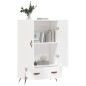 vidaXL Highboard Weiß 69,5x31x115 cm Holzwerkstoff vidaXL Highboard Weiß 69,5x31x115 cm Holzwerkstoff