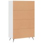 vidaXL Highboard Weiß 69,5x31x115 cm Holzwerkstoff vidaXL Highboard Weiß 69,5x31x115 cm Holzwerkstoff