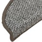 vidaXL Treppenmatten 15 Stk. Grau 65x21x4 cm vidaXL Treppenmatten 15 Stk. Grau 65x21x4 cm