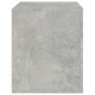 vidaXL Nachttisch Betongrau 50x39x47 cm vidaXL Nachttisch Betongrau 50x39x47 cm