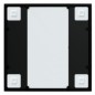 vidaXL Wandspiegel Schwarz 40x40 cm Metall vidaXL Wandspiegel Schwarz 40x40 cm Metall