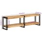 vidaXL TV-Schrank 140x30x40 cm Massivholz Mango vidaXL TV-Schrank 140x30x40 cm Massivholz Mango