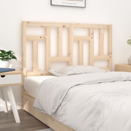 vidaXL Bett-Kopfteil 125,5x4x100 cm Massivholz Kiefer