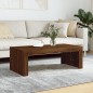 vidaXL Couchtisch Braun Eichen-Optik 102x50x36 cm Holzwerkstoff vidaXL Couchtisch Braun Eichen-Optik 102x50x36 cm Holzwerkstoff